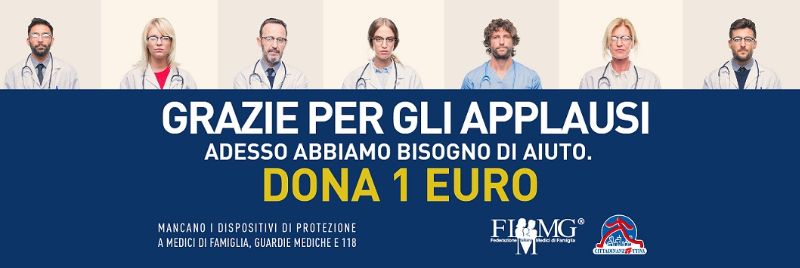 FimmgNazionale's tweet photo. 𝐀𝐢𝐮𝐭𝐚𝐜𝐢 𝐚 𝐩𝐫𝐨𝐭𝐞𝐠𝐠𝐞𝐫𝐞 𝐢𝐥 𝐭𝐮𝐨 𝐦𝐞𝐝𝐢𝐜𝐨 𝐝𝐢 𝐟𝐚𝐦𝐢𝐠𝐥𝐢𝐚, 𝐚𝐢𝐮𝐭𝐚𝐜𝐢 𝐚 𝐩𝐫𝐨𝐭𝐞𝐠𝐠𝐞𝐫𝐭𝐢! 𝑫𝑶𝑵𝑨 𝑶𝑹𝑨 https://t.co/rVwUeKICSf per acquisto DPI. Noi pensiamo alla tua salute, tu pensa a restare a casa #iorestoacasa uniti contro #COVID19 https://t.co/4KL2IaIPEN