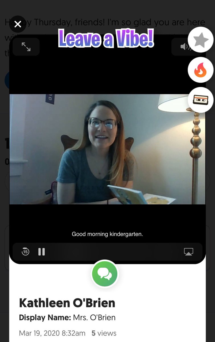 Day 3 of #CBDLP and not letting the distance stop our class meetings! While nothing beats the face to face interaction, @Flipgrid is the next best thing! <a href="/CBSDSchools/">Central Bucks SD</a> <a href="/CBGrovelandEl/">Groveland Elementary</a> 💜🐻💛