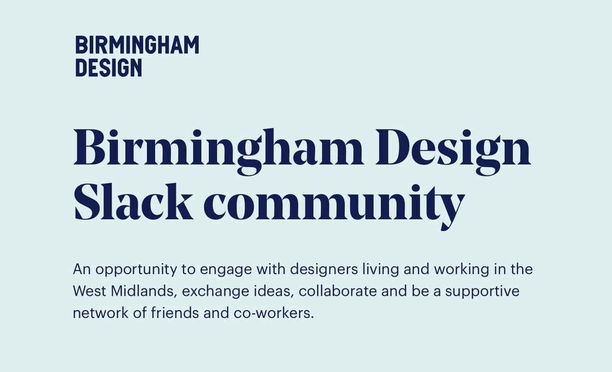 luketonge's tweet photo. If you work in design in the West Mids, this is for you!
Join the group, lets make the most of this mess together :) 

→ https://t.co/RiZqBlcu00

💙 https://t.co/dyK1uRT2ia