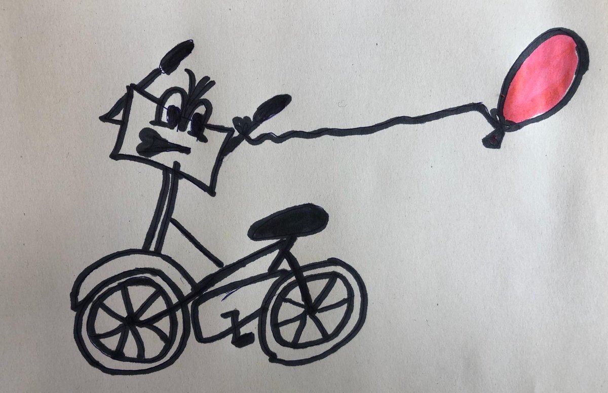 In Zeiten von #Corana die beste Wahl, um voranzukommen (wenn man unbedingt rausmuss):

#HältAbstand, #HältFit, #HeldFahrrad 🦸‍♂️🚲

#COVIDー19
#CoronaVirusDE