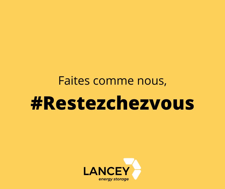#coronavirus #COVID-19 : Depuis lundi, l'équipe Lancey s'est organisée pour poursuivre son activité en #télétravail. Soyez assurés que nous mettons tout en oeuvre pour assurer le meilleur #serviceclient et maintenir les projets en cours.
Faites comme nous, #Restezchezvous !