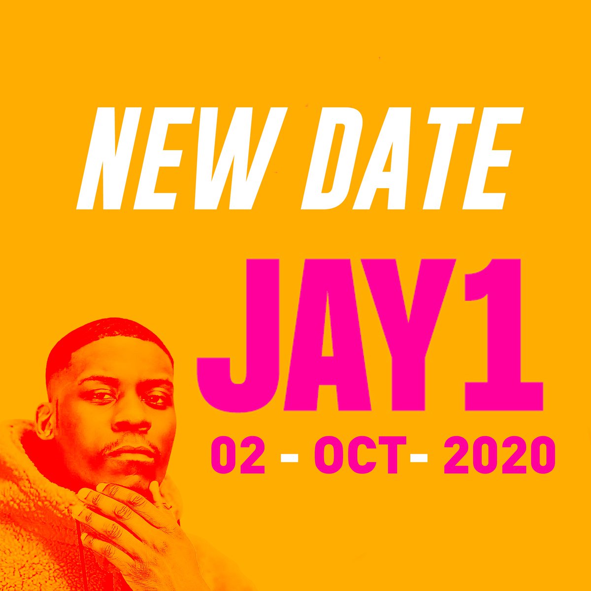 🔥NEW DATE🔥 In line with the necessary measure being implemented due to the Covid 19 outbreak, we are rescheduling the <a href="/Jay1Official_/">JAY1</a> Exeter show! 

New Date: Exeter - Lemon Grove - Friday 2nd October 
All tickets are still valid: bit.ly/390apDu