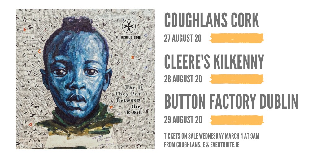 ButtonFactory22's tweet photo. ~ 𝗚𝗜𝗚 𝗡𝗘𝗪𝗦 ~
Don't miss @alazarussoul play their biggest headline show to date in The @ButtonFactory20 August 29th ⚡️
𝗧𝗶𝗰𝗸𝗲𝘁𝘀 > https://t.co/G5ZflUTtyP

#ButtonFactroy #alazarussoul https://t.co/hNnzu8yl11