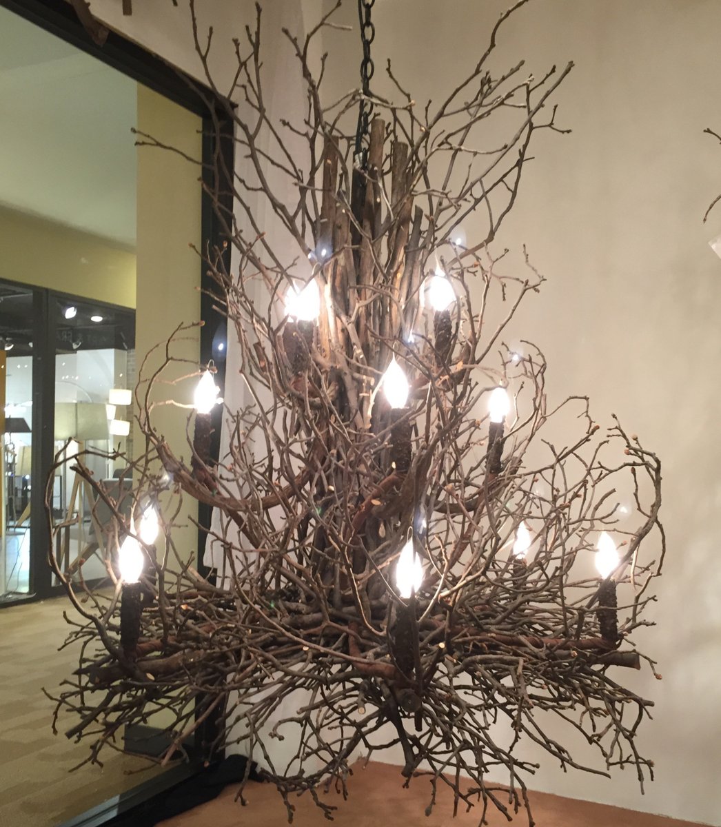 Wish_DesignsUSA's tweet image. Briarwood style, 42", 14 lights.  #rusticlighting #cabin #lodge #cottage