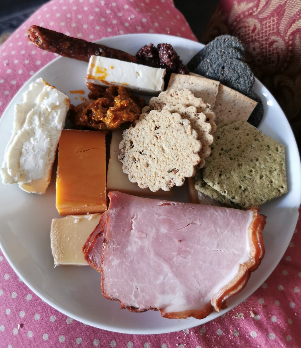 After a long walk on the beach, a good plate of cheese is in order for lunch,.
