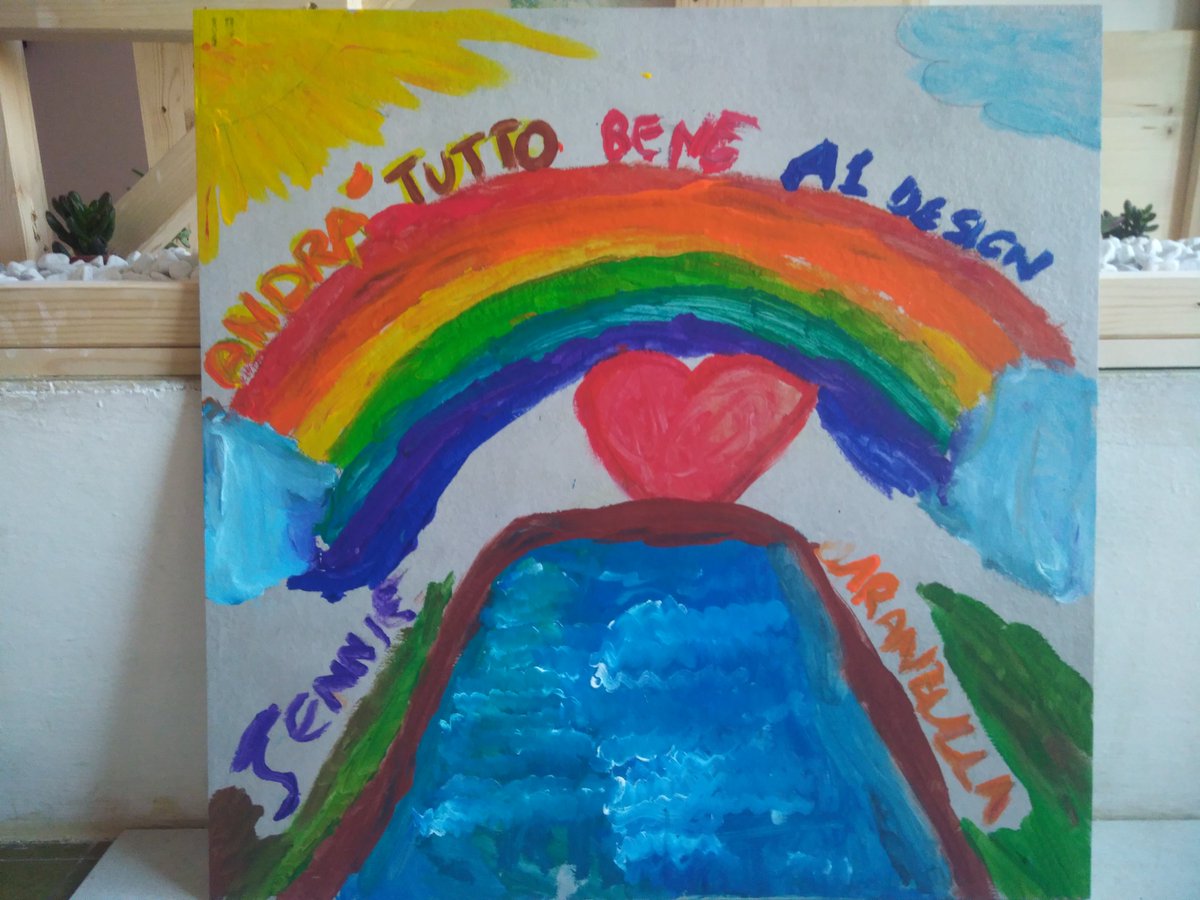 Contest "Andrà tutto bene… visto dai figli degli Artigiani"!
cuneo.confartigianato.it/andra-tutto-be…
Ecco il disegno di Jennie, figlia del titolare di A1 Design Wellness &amp; SPA di Cuneo

#andràtuttobene #valoreartigiano #confartigianato