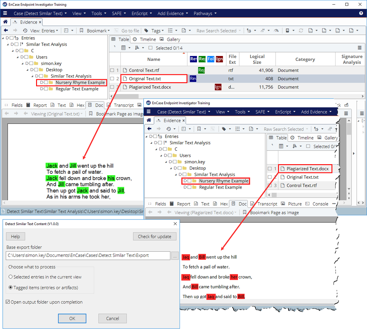 SimonDCKey's tweet photo. Need to identify plagiarized/forged documents?

The Detect Similar Content #EnScript uses #ssdeep to detect similar text-content in different document-types.

https://t.co/U80HCf1Qwf

#CyberSecurity #DFIR #CaseAutomation #CustomWorkflows @OpenTextSecure #EnCase #eDiscovery https://t.co/nCqsAqFBym