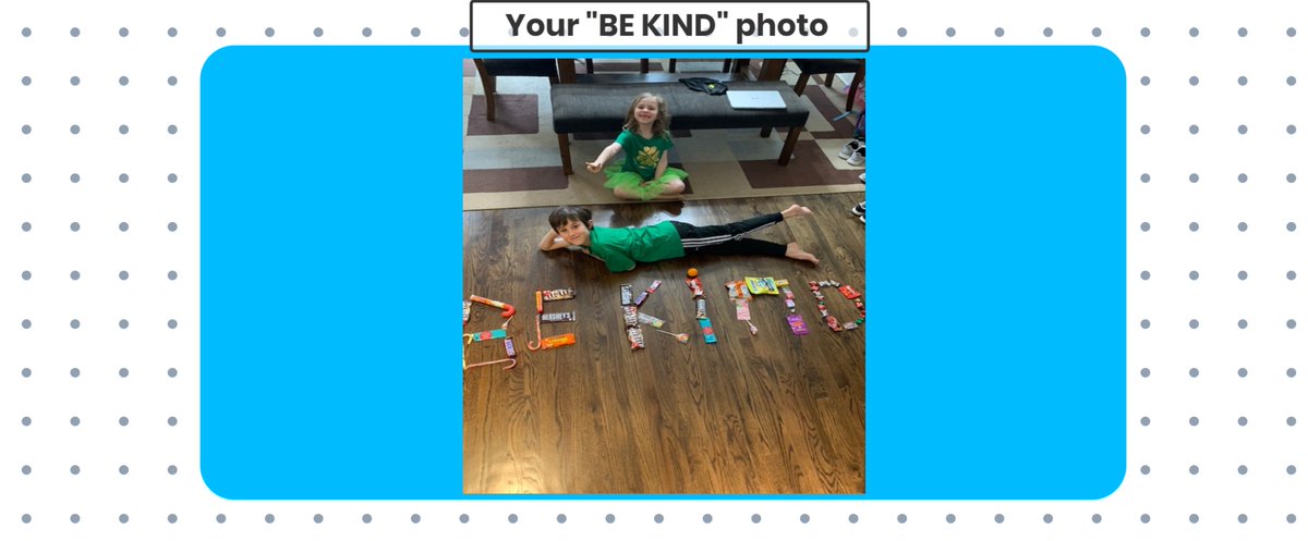 MPEFeyt's tweet photo. This kinder teamed up with her brother for their art assignment! #BeKindMPE #BetterTogetherMPE @MPE_Mustangs https://t.co/iazVzCQ5O4