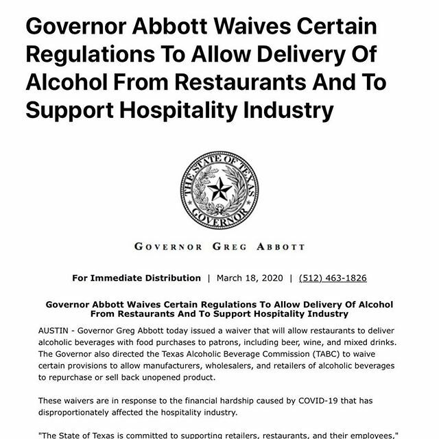 Great News Neighbors, we have plenty of beverages to keep you in stock! All good and beverages are now ready TO GO! #amazingrayzin