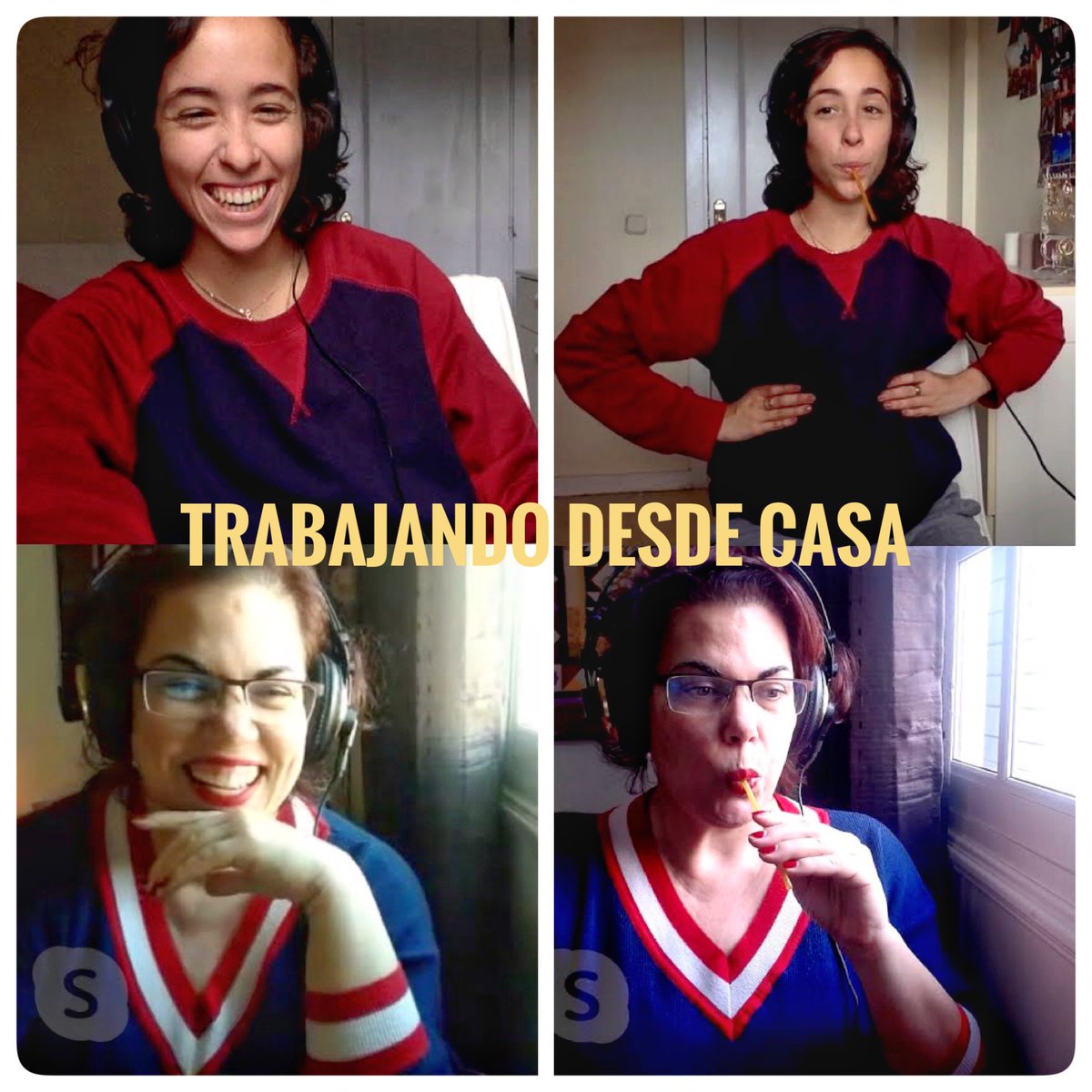 voice_trainer_'s tweet photo. 💻#Desdecasa continúo mi labor con los alumnos. Raquel es una de ellas, y estamos sonriendo por volver a la rutina de sesiones. Realizamos #terapiadevoz por #disfonía:
👉Ejercicio: Glissando sobre cañita
🎯Objetivo: elongación y relajación de la cuerda vocal.
#RocíoGonzález https://t.co/Tw8acpjQ44