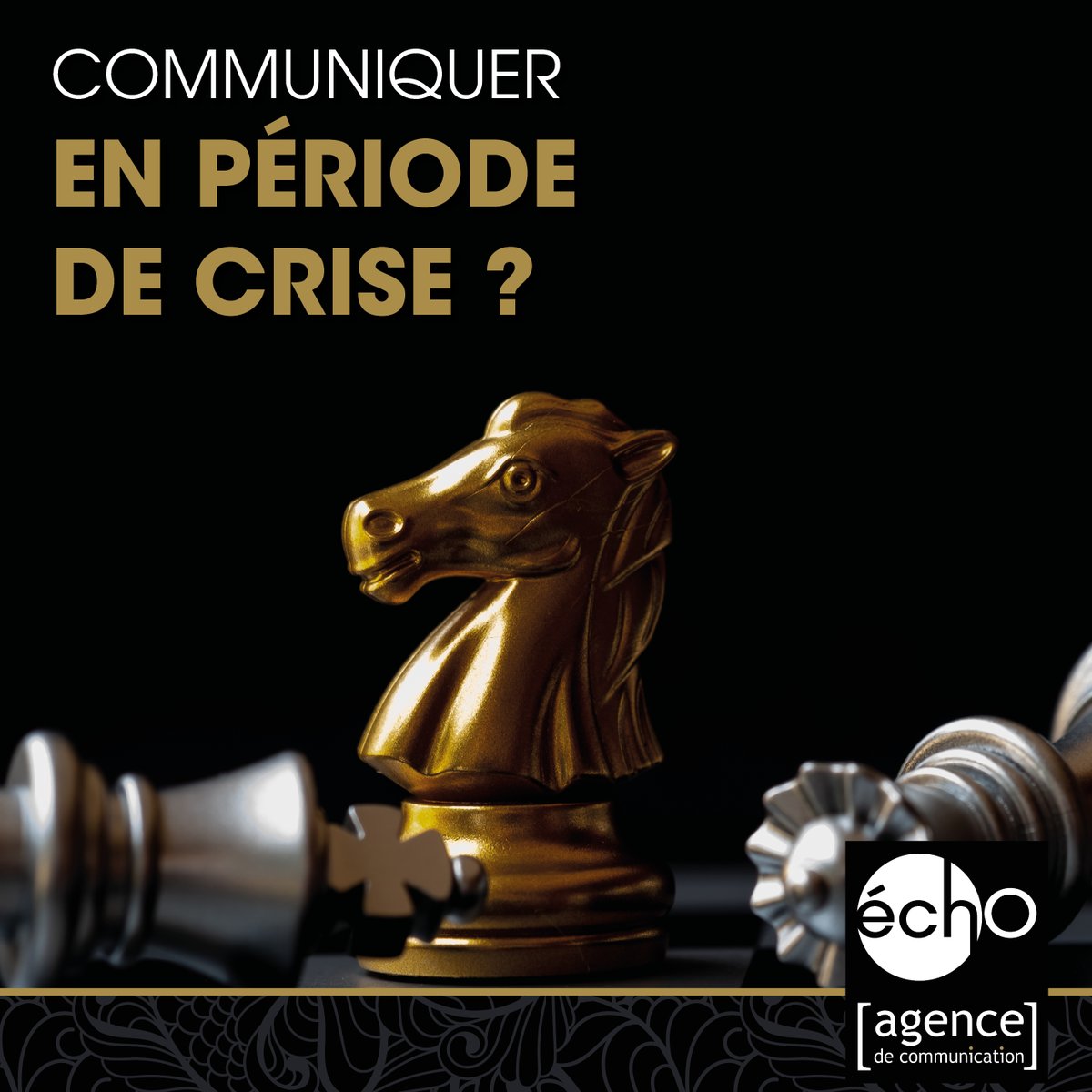 Pourquoi communiquer en temps de crise ? 
La tentation de réduire le budget marketing et communication est encore plus grande. Pourtant, c’est certainement la période où il faut communiquer le plus.
Ne l’oubliez pas !