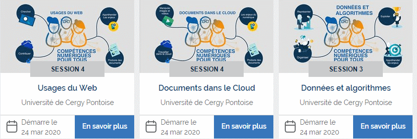 CompetencesT's tweet image. Petit rappels pour les inscriptions

Documents dans le Cloud
fun-mooc.fr/courses/course…

Usages du Web
fun-mooc.fr/courses/course…

Données et algorithmes 
fun-mooc.fr/courses/course

Début des cours : mardi 24 mars