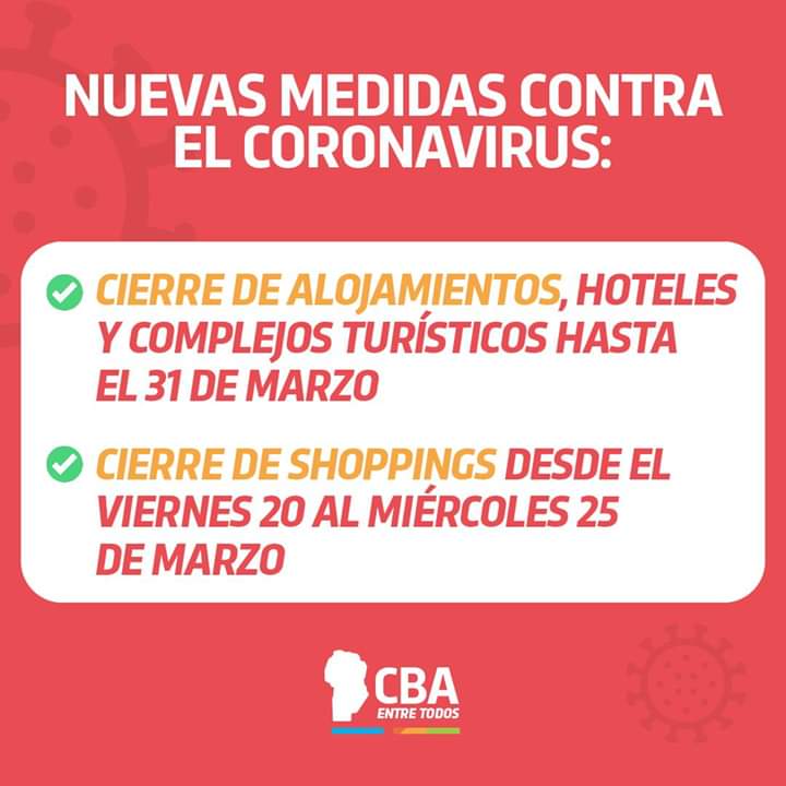 ConsultoraLF's tweet photo. #InfodeInteres
Nuevas medidas del #GobiernodeCurdoba contra el #CORONAVIRUS
👉
https://t.co/qvQbuZi1h8 https://t.co/ijKkEbV0ee