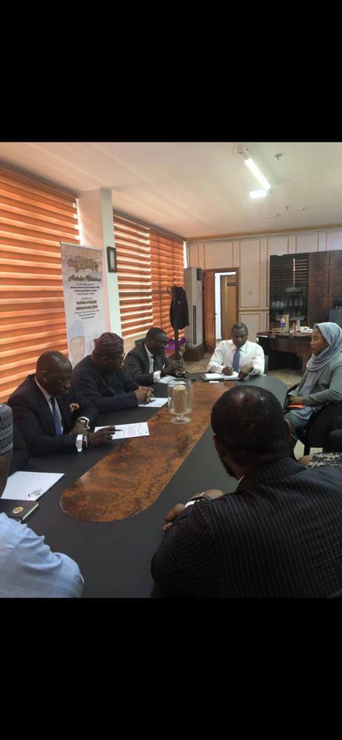 officialNESG's tweet photo. Recently, our Chairman Mr. Asue Ighodalo led a #NASSBER team on a Courtesy Visit to the Attorney General of the Federation, Mr. Abubakar Malami SAN to request his support on economic development legislations for achieving competitiveness and improving the business environment. https://t.co/R7iPWUNG7B