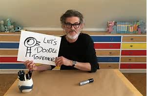 Mo Willems is having a daily Lunch Doodle on the internet. He’s talking with kids and showing them how to draw different characters. They are about 20-25 minutes long. The link is below.
kennedy-center.org/education/mo-w…