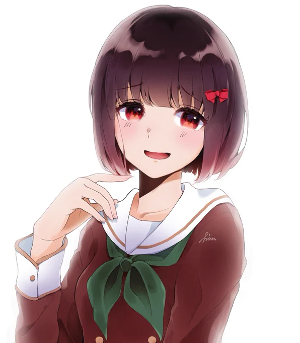 女体観察のプロ・久美子せんぱい♡を煽り石奏を描きました!
#響けユーフォニアム #イラスト #お絵描き #久石奏 #くみかな 