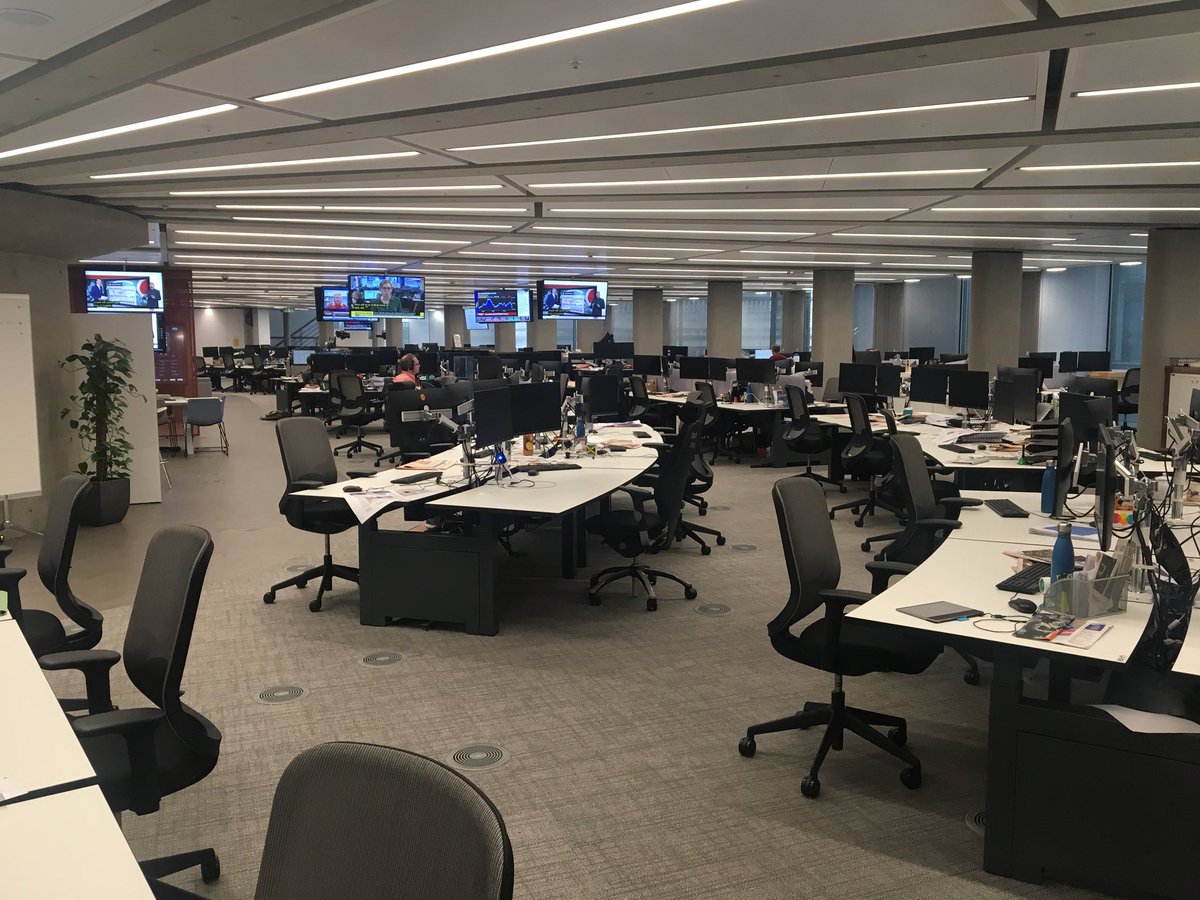Nicola Davison (@nicola_davison) on Twitter photo The <a href="/FT/">Financial Times</a> newsroom in pandemic mode. The entire newspaper is now reliant on tiny laptops and, of all technologies, Gchat The <a href="/FT/">Financial Times</a> newsroom in pandemic mode. The entire newspaper is now reliant on tiny laptops and, of all technologies, Gchat