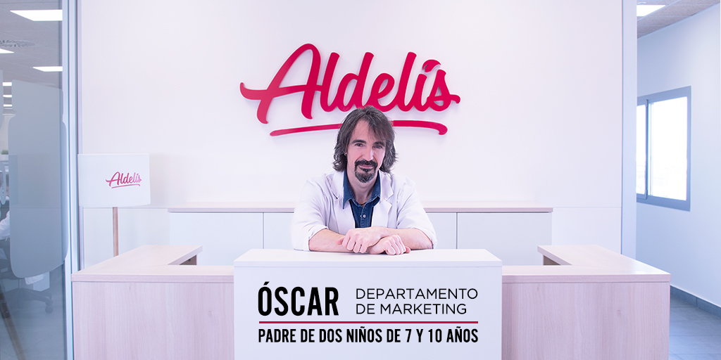 Y como Óscar, que cuida del buen funcionamiento de nuestra web y las RRSS para poder informarte de las últimas noticias. ¡Feliz día del Padre a todos! 👏