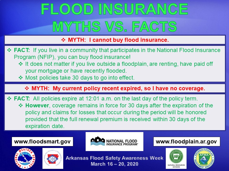 AFMA_Floods's tweet photo. Time to talk Flood Insurance.

Did you know that approximately 25% of all flood damages occur outside the mapped flood zone? Remember that where it rains, it can flood. Be prepared and learn about the NFIP today!

* Visit https://t.co/MPXMghxPTL to learn more

#floodsafety https://t.co/jBh86aKEJP