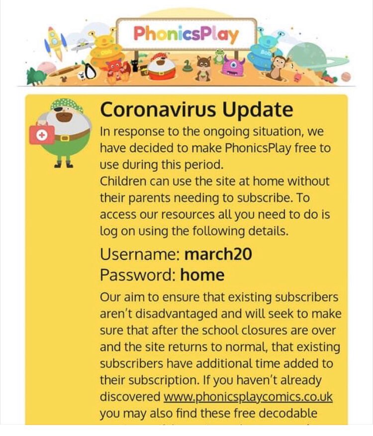 gilmourprimary's tweet photo. A fantastic resource to be used at home to practise your phonics. Links can be found on the school website under class pages https://t.co/q6SkQcJRT7