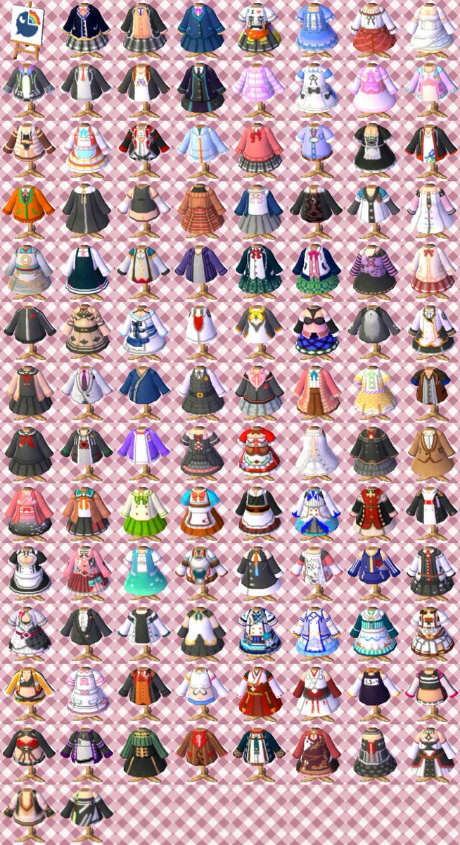 あつ森 マイデザインで にじさんじ Vtuber を再現したqrコード紹介 服 ドット ノリと勢いと北の国から