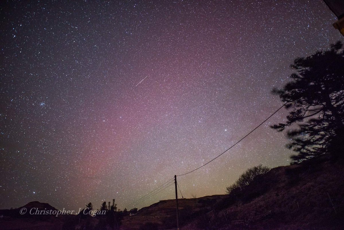 cogie_s's tweet photo. Muie, Sutherland 19th March just after 00.30 and she went all jiggy..with a nice red Arc above my house at 01.40
#Aurora #AuroraBorealis #subarc
@chunder10 @NightLights_AM @TamithaSkov https://t.co/Mo82F0WBdD