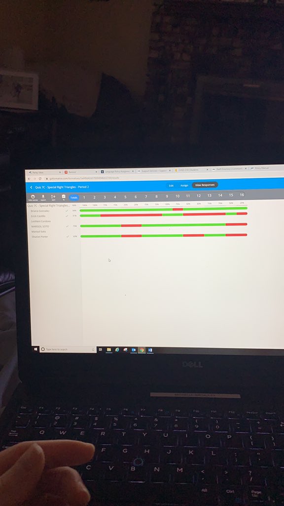 Immediate feedback using goformative!!! #elearning #mustangslearnathome