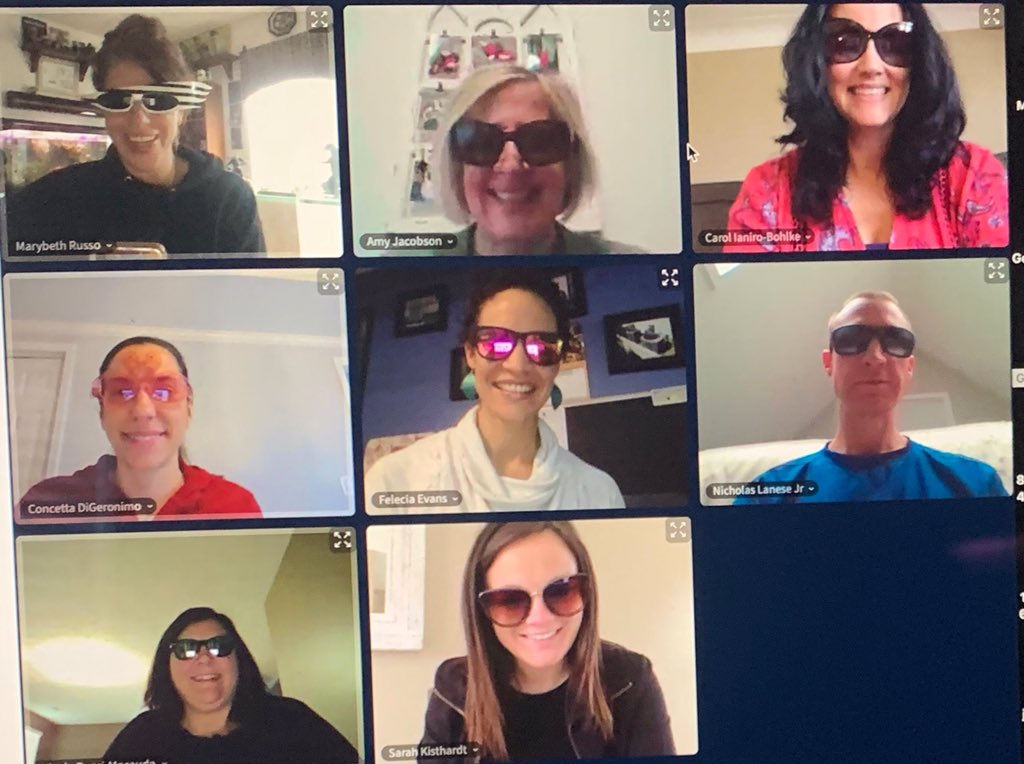 Lander leadership team meeting this morning, wishing Spring and sunshine to come!! #VirtualSpiritWeek <a href="/LanderElem/">Lander Elementary</a> #LanderLove🐾💚☀️🌻<a href="/teambohlke/">Team Bohlke</a> <a href="/MsSchnikelfritz/">Marybeth Russo</a> <a href="/MrsJ_firstgrade/">Amy Jacobson</a> <a href="/sarahkisthardt/">Sarah Kisthardt</a> @MrsMacauda @MrBrownScholars