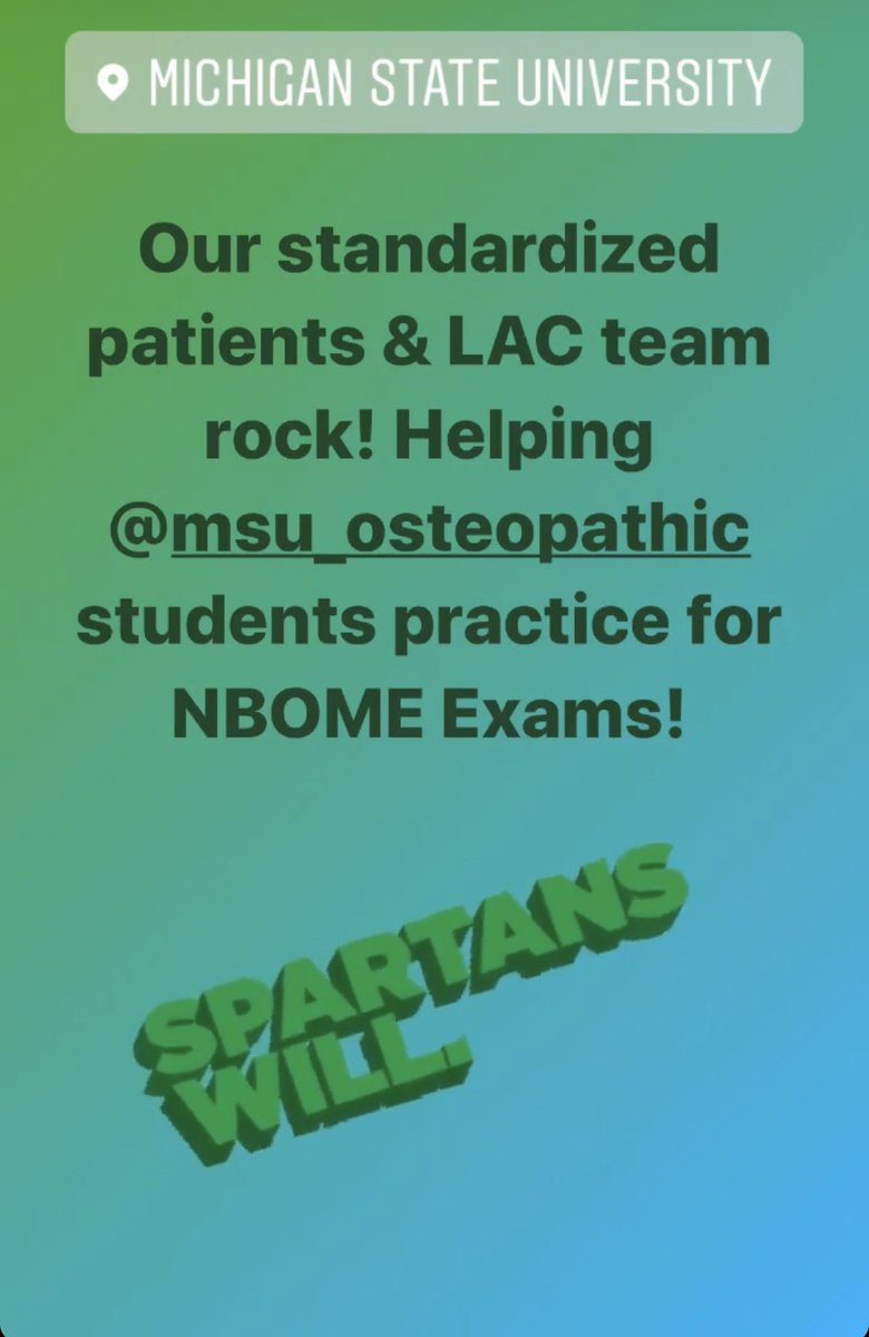 MSULAC's tweet photo. Standardized patients #telemed supporting our @MSU_Osteopathic students! #MSULACSIM https://t.co/qD7cJav8mh