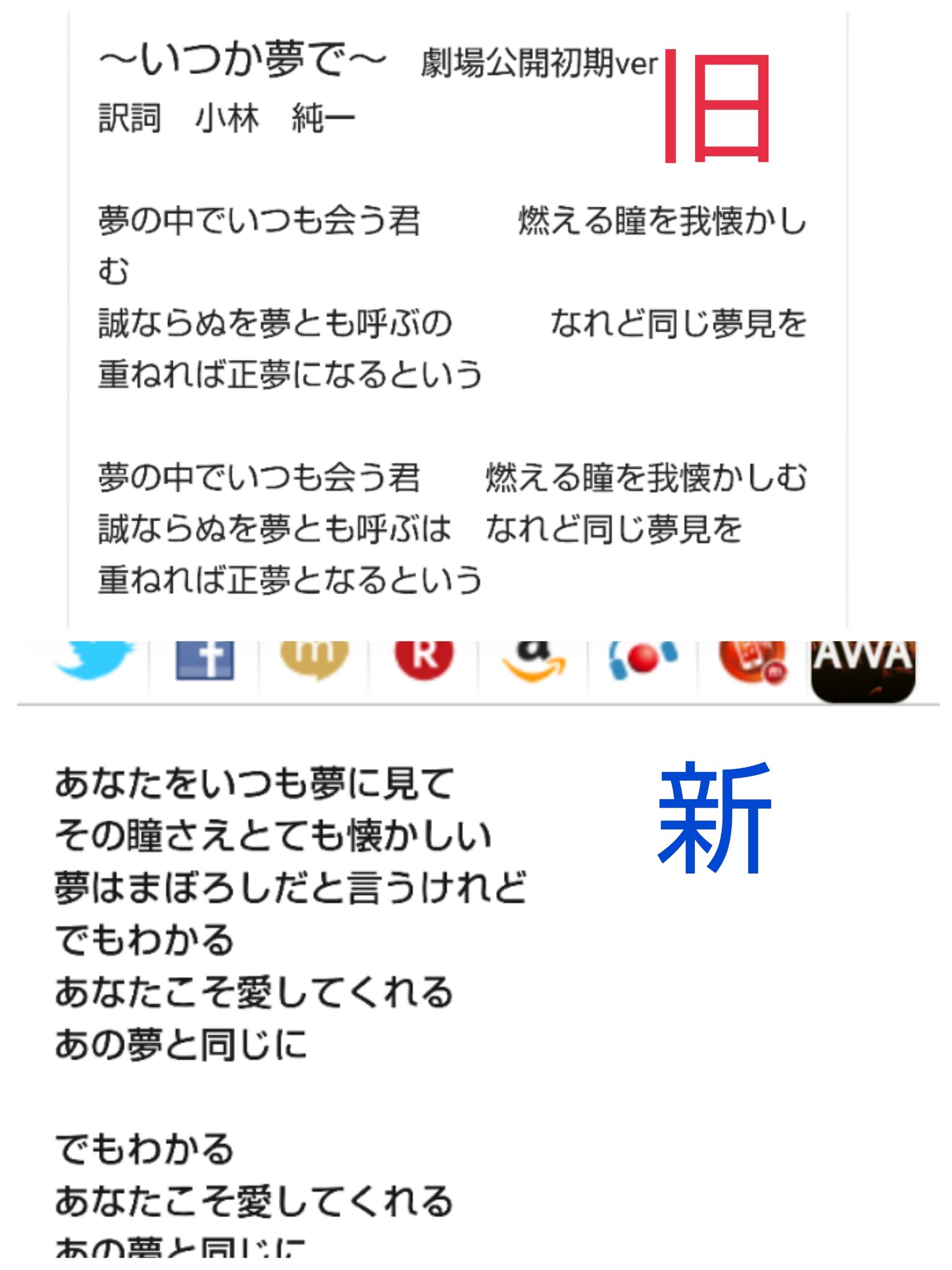 Uzivatel 焼きハラコ Na Twitteru そういやディズニー名作ソング 私の子どもの頃と現在収録のものでは歌詞がかなり変わってるんですよね アリエルのpart Of Your Worldとか眠れる森の美女のいつか夢でとかは旧歌詞の方が好きなんだけど 最近の子は新しい歌詞の方