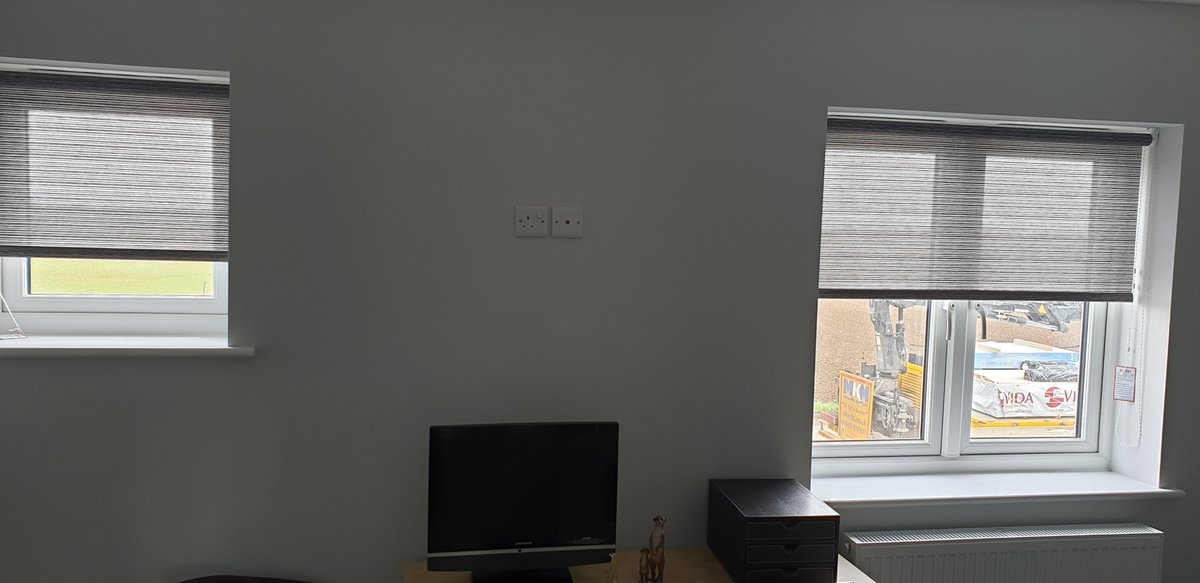 #Rollerblinds filter #light and reduce #glare in a lounge in #Methwold #Norfolk.Fitted by our experienced fitter