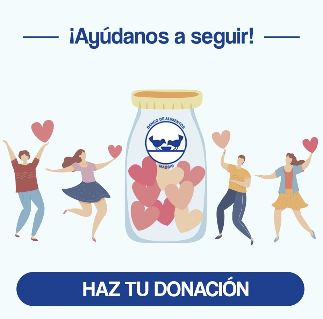 Unidosenred's tweet image. El #BancoDeAlimentos las donaciones son fundamentales para que la labor social que hacemos pueda llegar cada día a las personas que lo necesitan ¡Ayúdalos seguir! Haz tu donación bamadrid.org💙

#kilosdeayuda #donaciónsolidaria #UnidosEnRed  #Convocatoriaafondos