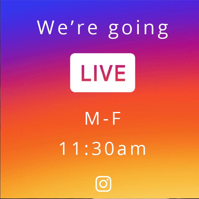 StudentMinPCC's tweet photo. Beginning next week - We're going LIVE on Instagram Monday through Friday at 11:30am.  We want to give students a place to connect everyday.  So make sure your notifications are turned on - and join us as we continue to live out our faith together. #ONE80 #2ndFam https://t.co/6mjqkhGxo3