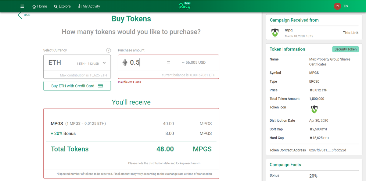 2keyNetwork's tweet photo. Want to participate in a 2key campaign but have no ETH?
No worries!

With 2key new credit card checkout, you can buy ETH with a credit card in 17 fiats! 

And if that's not enough, we just made it much faster &amp; easier to work with!

Try it now! 👇
https://t.co/6jugkJjMGw https://t.co/HOWsDCBQmO