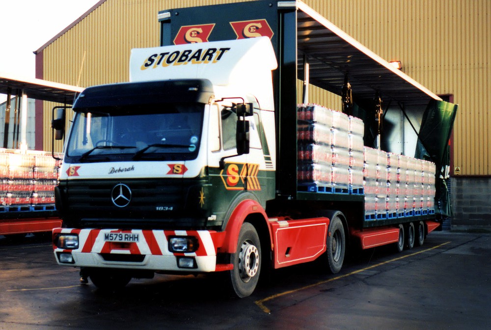 In this weeks #ThrowbackThursday we feature a Mercedes 1834 Powerline from 1994. Name Deborah. Fleet Number H579. Registration M579RHH.