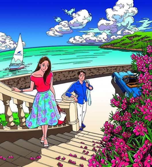 まお 今回のめぐるのイラスト わたせせいぞう感があるな なんとなく雰囲気が レコードとかダイヤル式電話とかレトロ要素と合わせて意図的な気がする こういう気付き要素好きね シャニマス君は おれも好き T Co U39n24hk8s Twitter