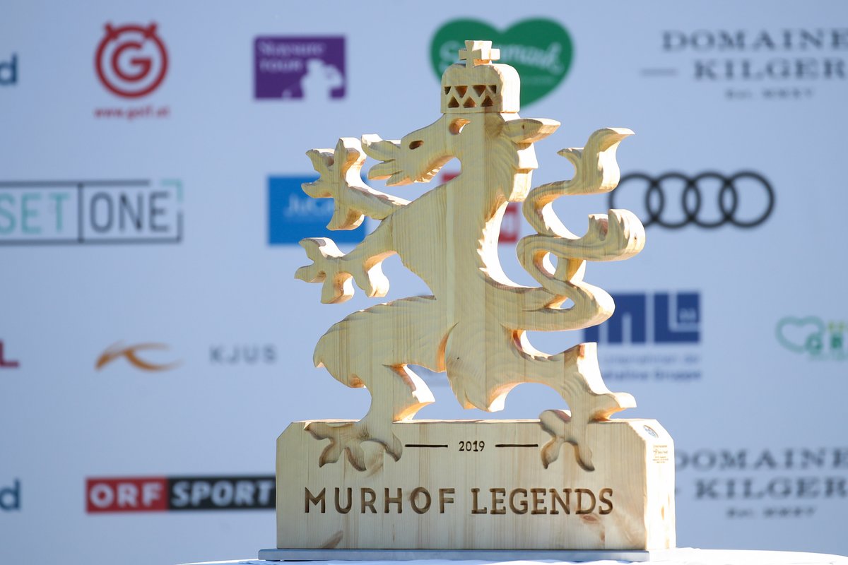 The Trophy waits for the winner - but will have to wait until October. Murhof Legends postponed. #murhoflegends
