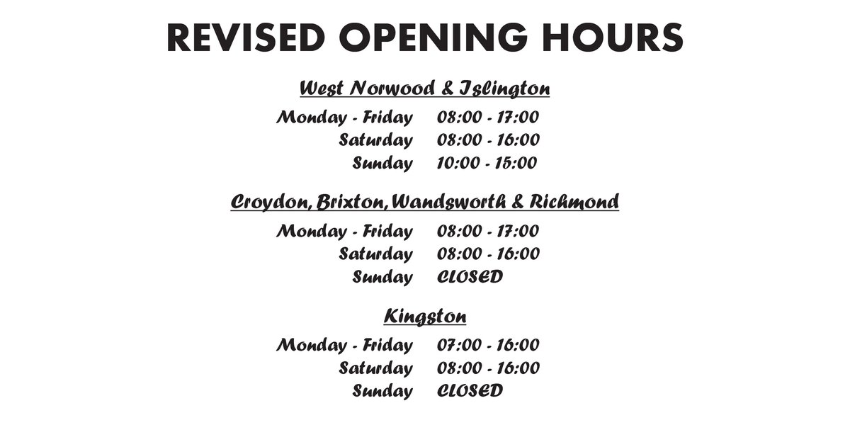 LDMdirect's tweet image. We are open for business and taking precautions to safeguard our customers and staff during #COVID19. Revised opening hours, extra cleaning routines &amp;amp; more.

Self-isolating? We can DELIVER straight to your doorstep or a safe place.

📞: 0208 655 9595
💻: ldmdirect.co.uk