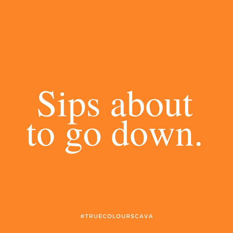 TrueColours_US's tweet photo. Pre-weekend vibes. 🌈🥂#truecolourscava https://t.co/mC0RD2miDS