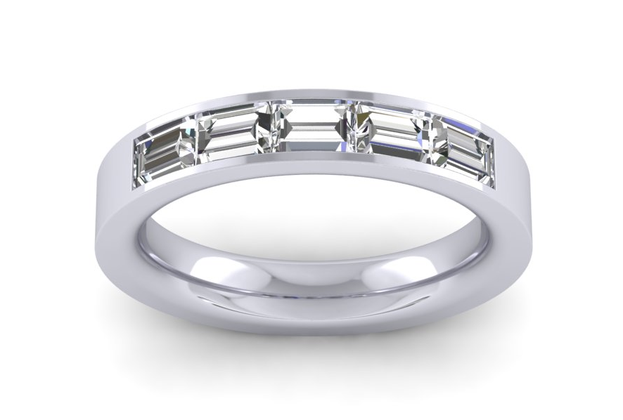 Style turns full circle. 
Latest trends echo the modernist designs of the 20's, bringing baguette-cut diamonds right up-to-date: 

ow.ly/603a50yGOxv

#customisablestyle #artdecodesign