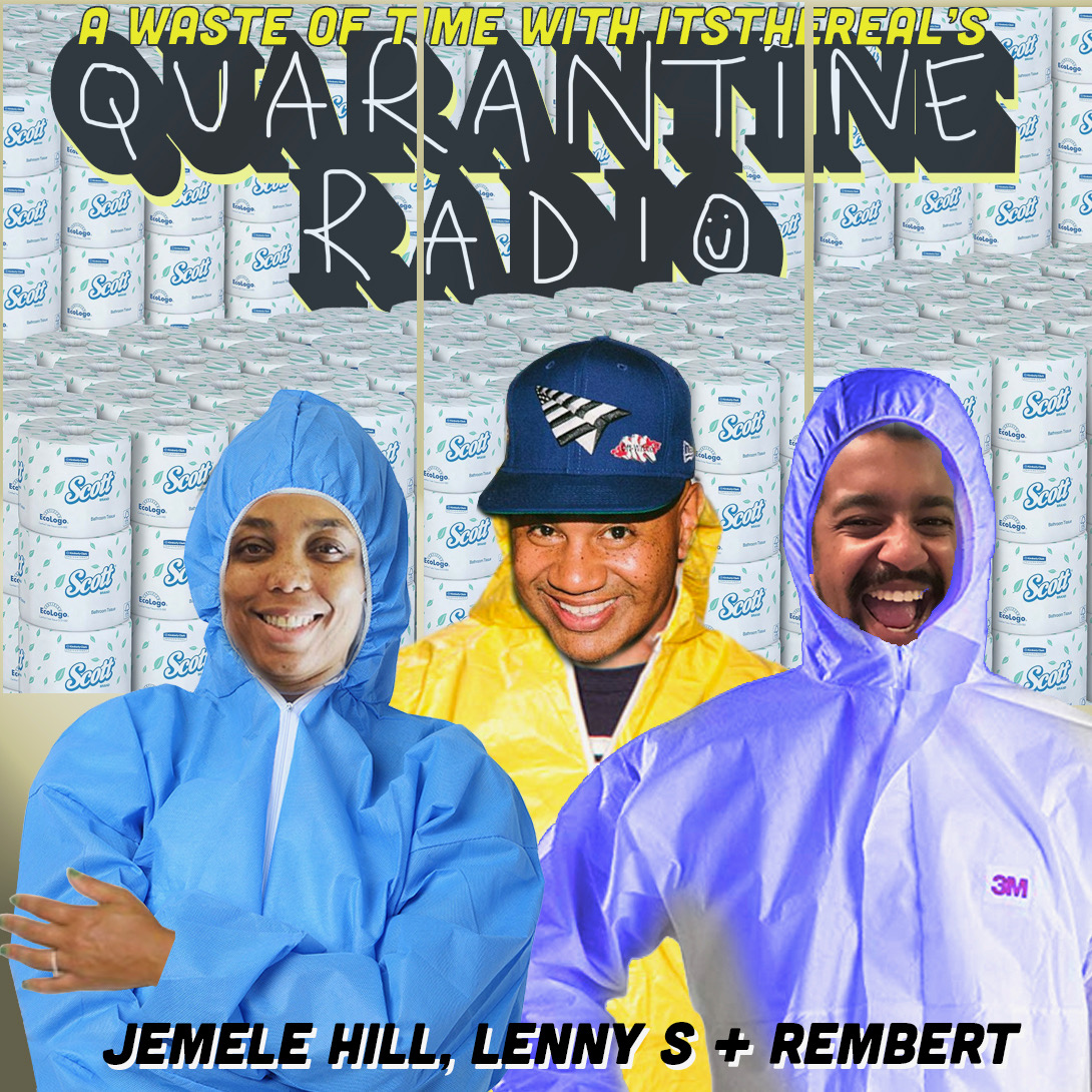 itsthereal's tweet photo. New episodes every morning of Quarantine Radio, where we call to check in on our people! 

iTunes: https://t.co/UALLPAGsMm

Spotify: https://t.co/8eyuVvJ4zK

YouTube: https://t.co/42sICSk64u https://t.co/4ua5IjXq5l