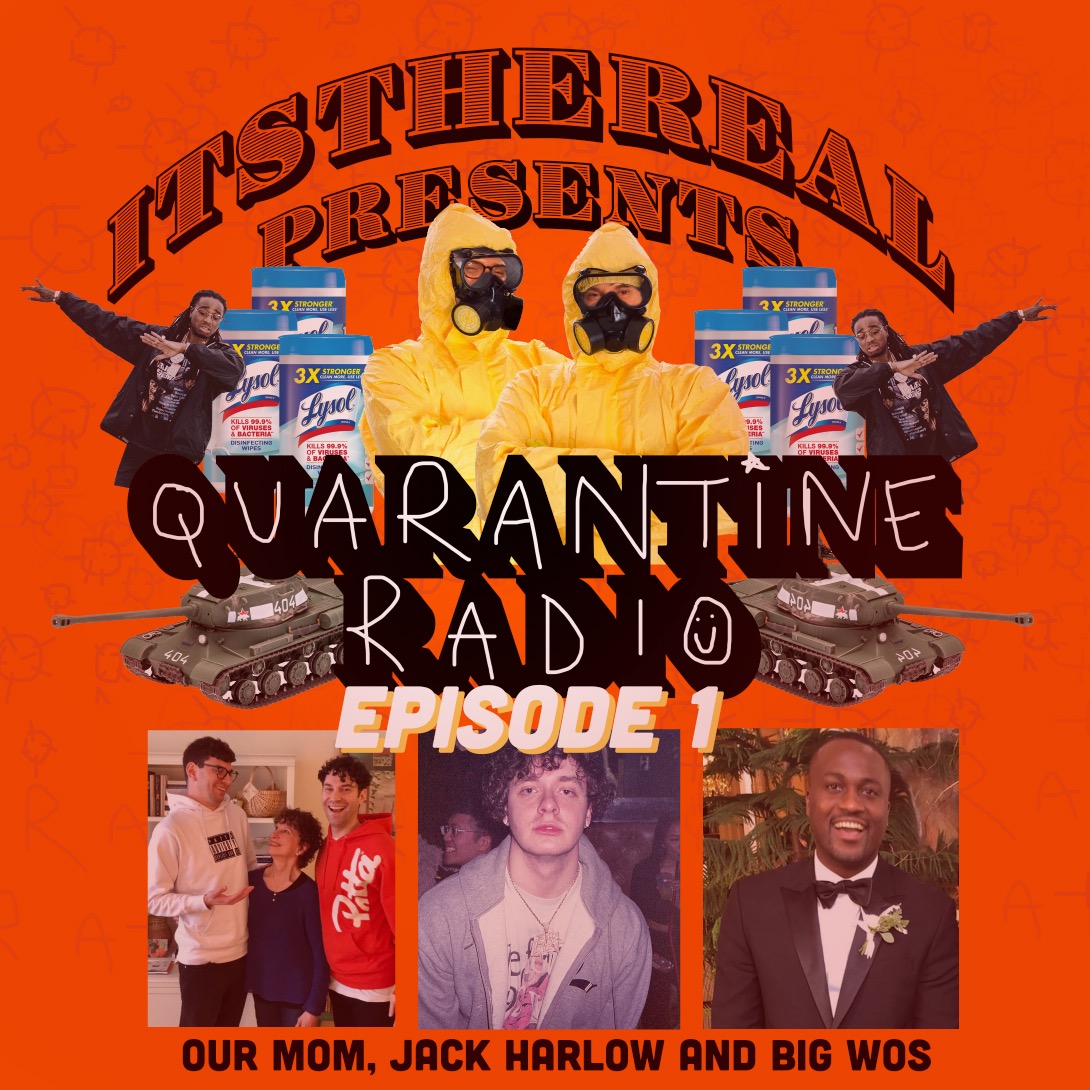 itsthereal's tweet photo. New episodes every morning of Quarantine Radio, where we call to check in on our people! 

iTunes: https://t.co/UALLPAGsMm

Spotify: https://t.co/8eyuVvJ4zK

YouTube: https://t.co/42sICSk64u https://t.co/4ua5IjXq5l
