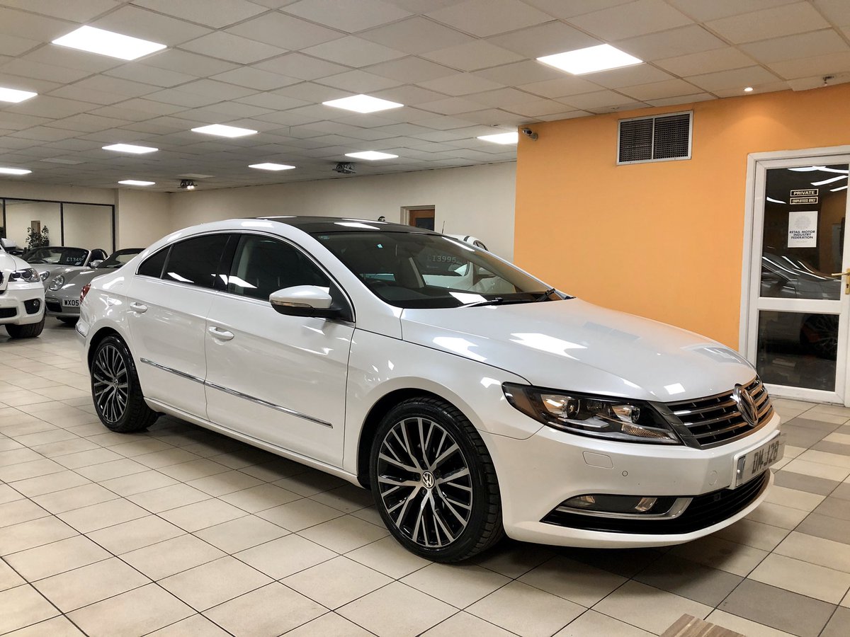 SalesJ28's tweet photo. Stunning 2013/13 VW PASSAT CC GT 2.0TDI, just 55000 miles with a huge service history and top spec. 
Fantastic finance options available.
£8995 https://t.co/BnbEsNING9
