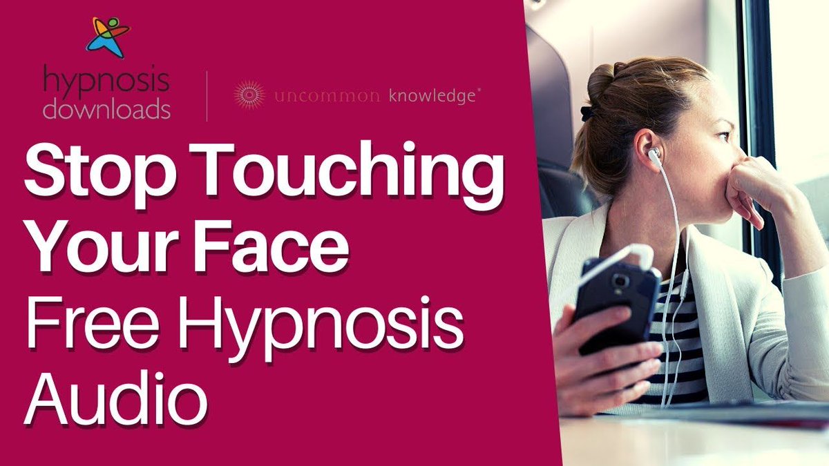 unktweets's tweet photo. After popular demand for a session to help deal with the spread of coronavirus , we've made a new 'Stop Touching Your Face' hypnosis session which is free for everyone: 
▶︎https://t.co/UA3E8zGyiQ https://t.co/FpII2m142h