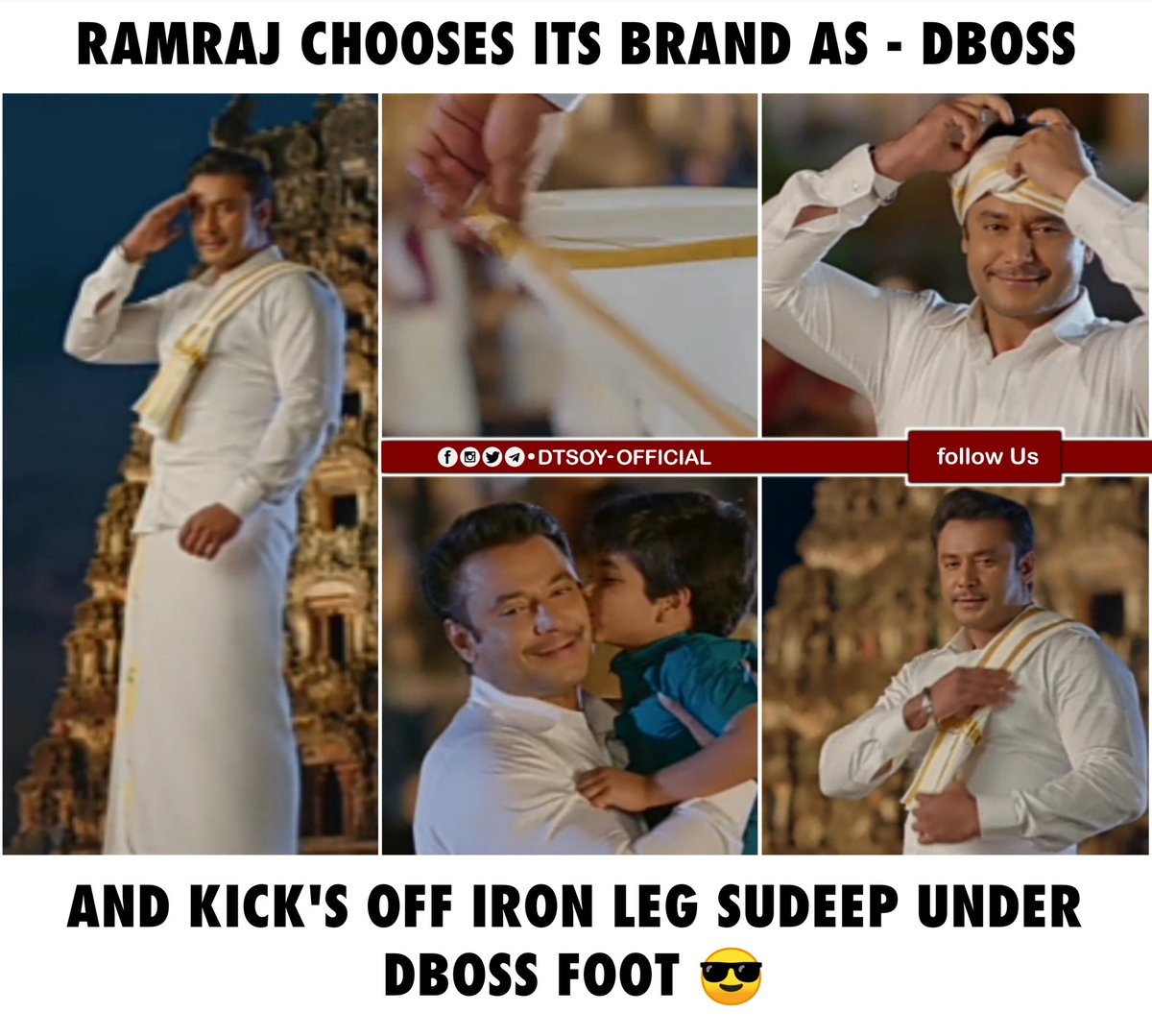 DTSOYOfficial's tweet photo. 😅😅😉😉
No place for iron legs✌✌
#BossOfSandalwood
#ChallengingStarDarshan #DBoss
@Dasadarshan @DBossTrends @Dcompany171 
@dboss_Kingdom @DBossFc171 https://t.co/B2122WAs2N