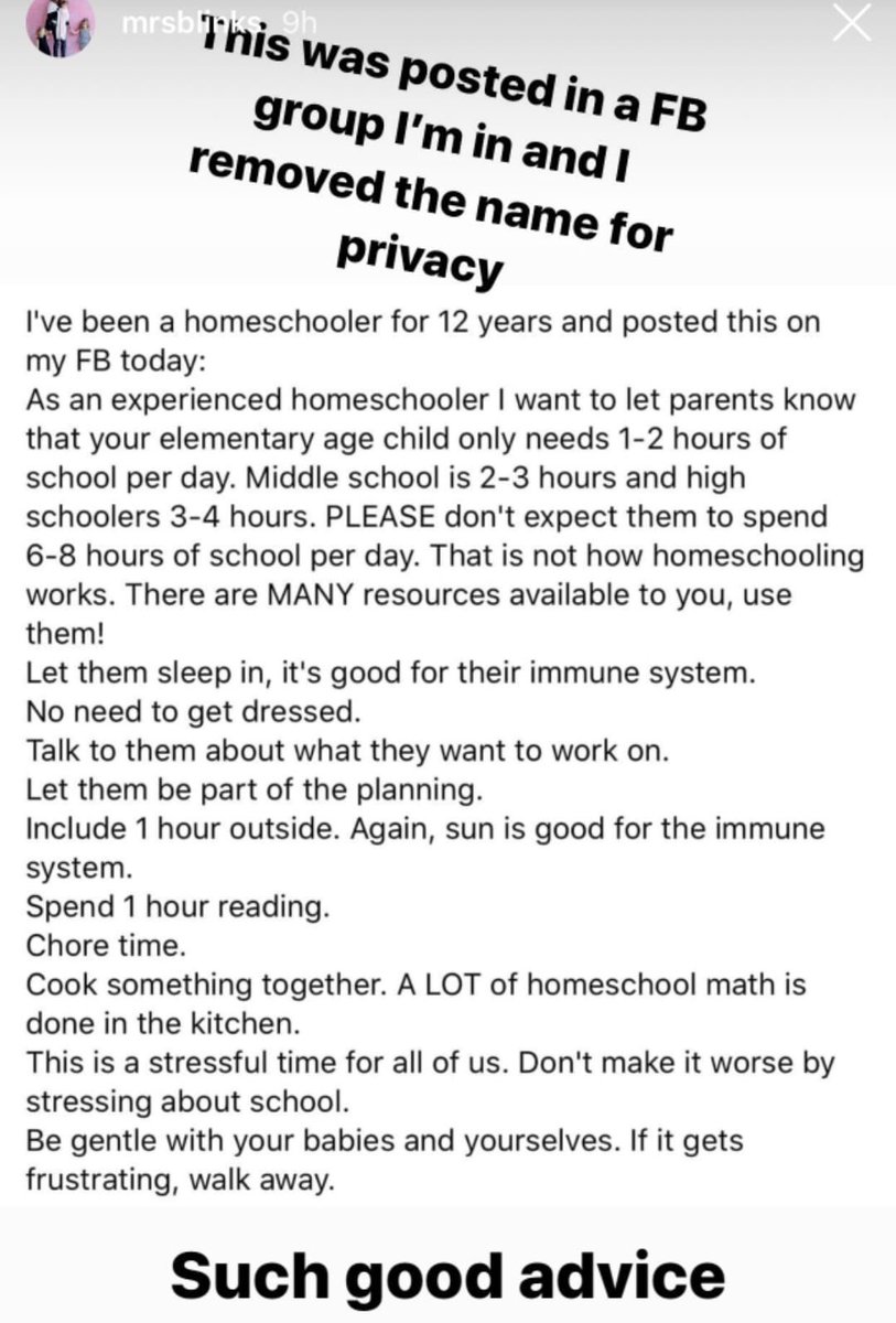 SlimSchneider's tweet photo. Lots of good advice here. #BeBetter #BeWell #virtuallearning #virtualschool https://t.co/CccQuztL4A