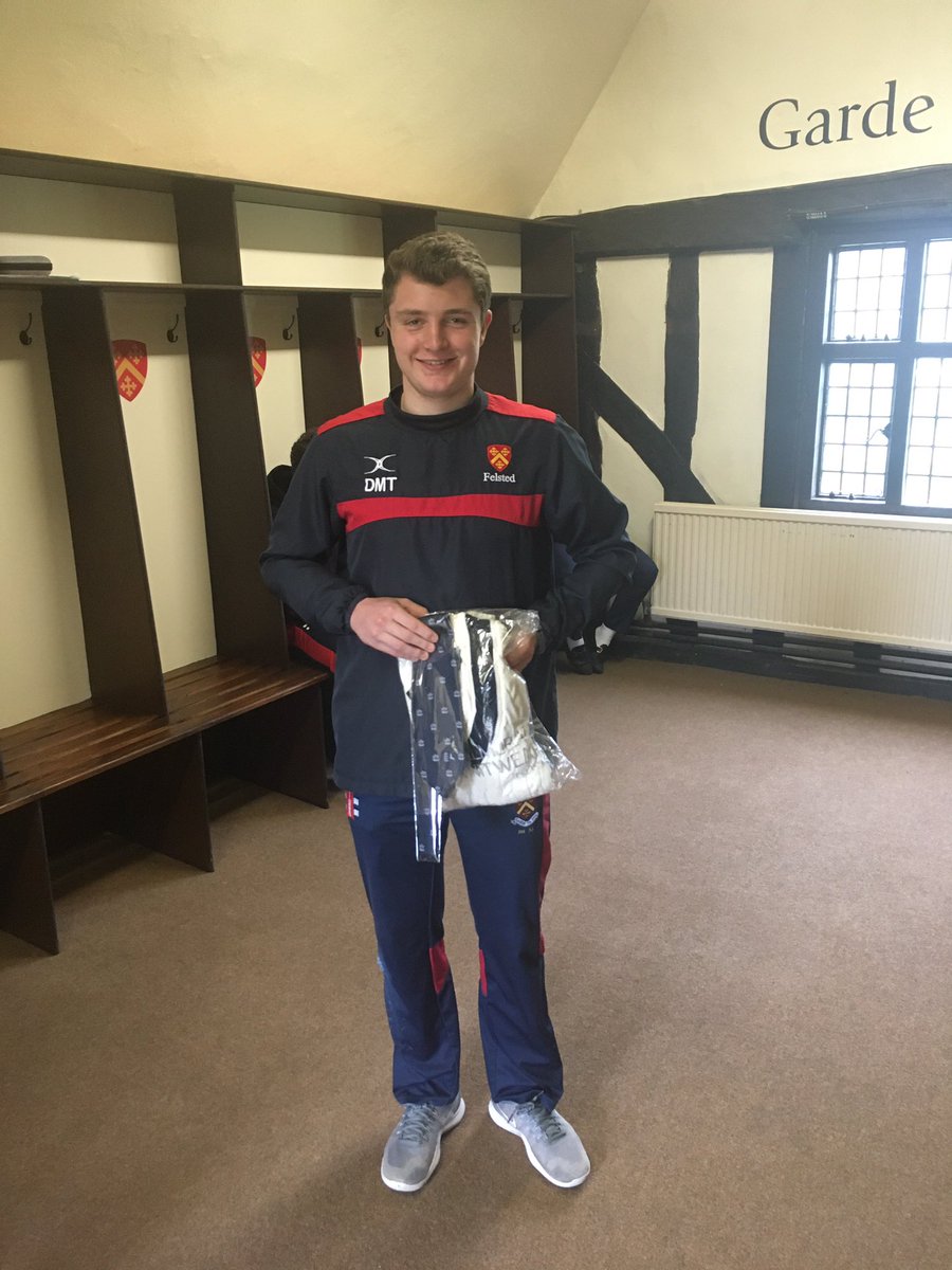 dirfelstedsport's tweet image. @felstedcricket awarded full colours this lunchtime to D Townsend, J Bird J Woodmore and C McHale. As U6th boys they have given great service to Felsted cricket and with the season ahead looking unlikely it was a nice moment to recognise them. @FelstedSport