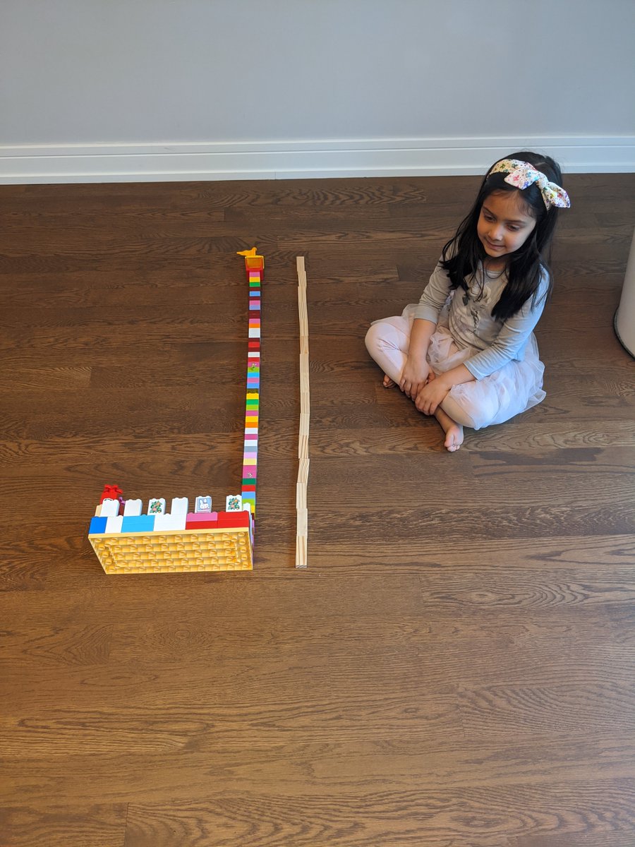 BISCLPYear1's tweet photo. Myra completed our measuring challenge! She had to be adaptable to sue the jenga blocks to measure her castle! @BISCLincolnPark @NAEducation #MrsAdaptable https://t.co/Ye0T3NvMRF