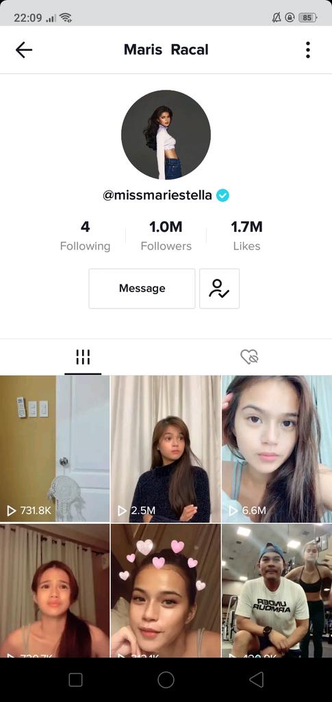 superkhulet_'s tweet photo. Omg!!! Happy 1M followers idol😍❤️ Congrats🎉 @MissMarisRacal https://t.co/VSfd5v4E8n