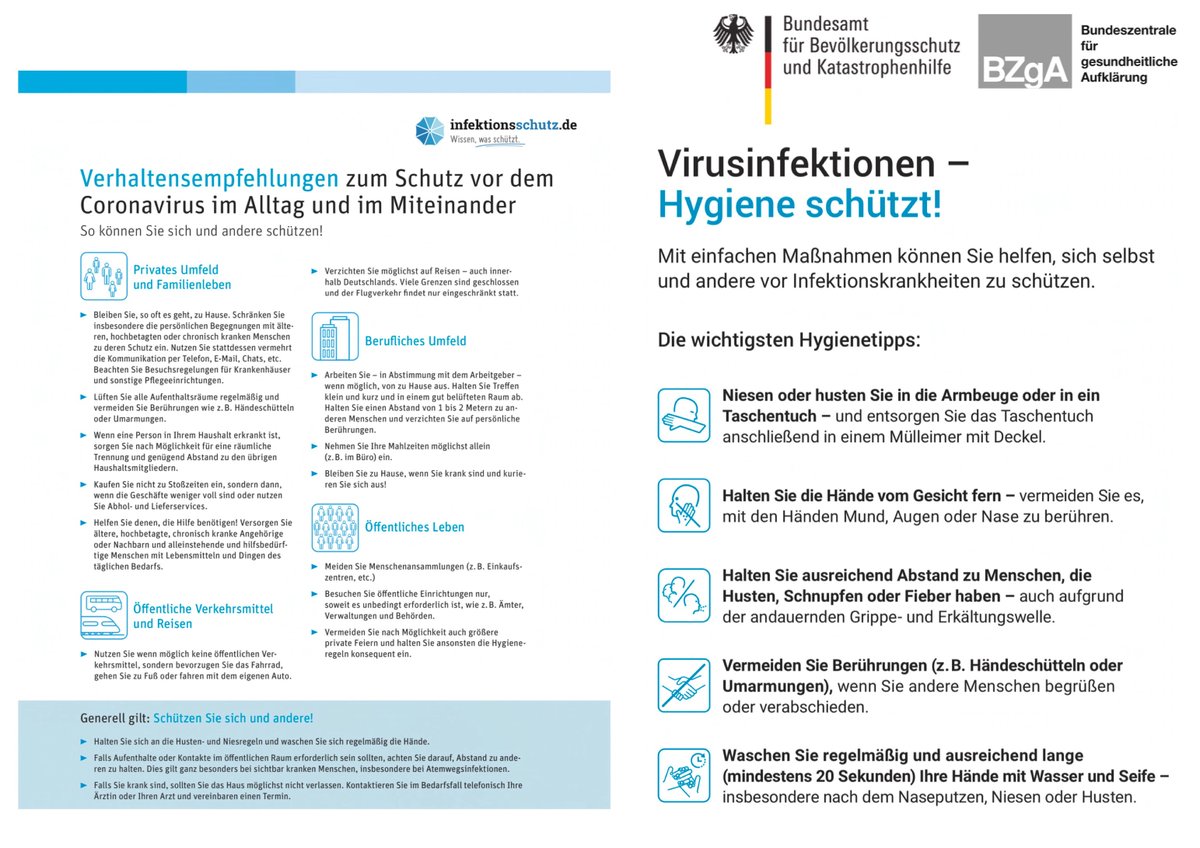 Es kursieren leider viele falsche Nachrichten bezüglich der Symptome und der Vorbeugung zum neuartigen Coronavirus. Wir bitten Sie deshalb drum, nur Hinweise wahrzunehmen und zu glauben, die vom Staat und den zuständigen Ämtern verifiziert wurden. #stayathome #wirbleibenzuhause🙏